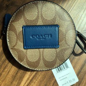 Coach Round  Hybrid Unisex Pouch